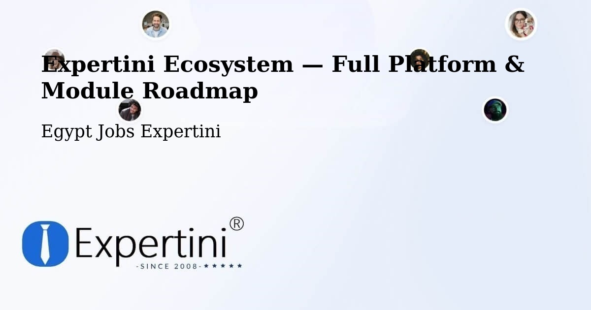 Expertini Ecosystem — Full Platform & Module Roadmap – Suez